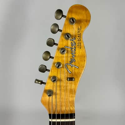 Fender Custom Shop Telecaster Thinline Journeyman Relic 2020 - Fiesta Red(sku86276) image 5