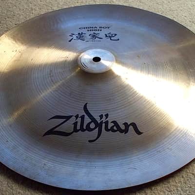 1980s Zildjian China Boy High Cymbal 16'' image 11