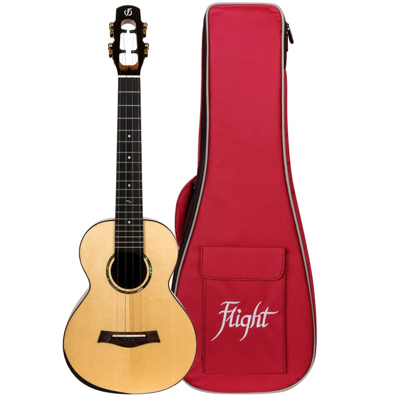 Flight Voyager EQ-A Tenor Ukulele New - solid spruce image 1