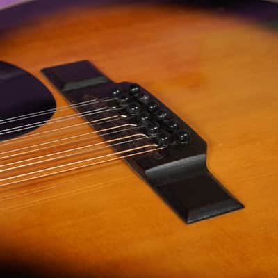 1980s Washburn Festival Series Tanglewood 12 12-String Jumbo Guitar (VIDEO! Fresh Work, Ready) image 9