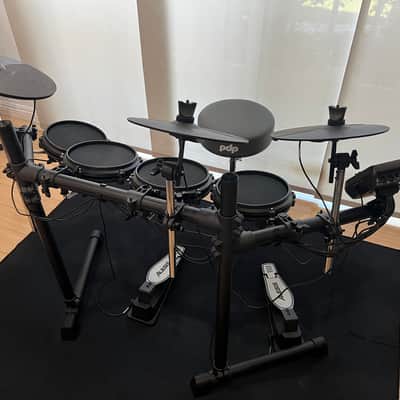 Alesis DM7X Express Mesh Kit — Like-New Mesh Heads, Complete + Throne image 3
