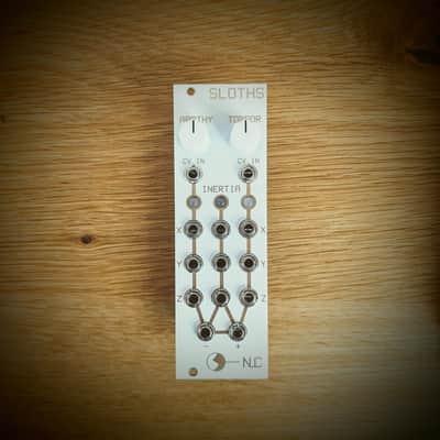Nonlinear Circuits (NLC) Triple Sloths - Eurorack Chaos Module - White Panel - NEW image 1