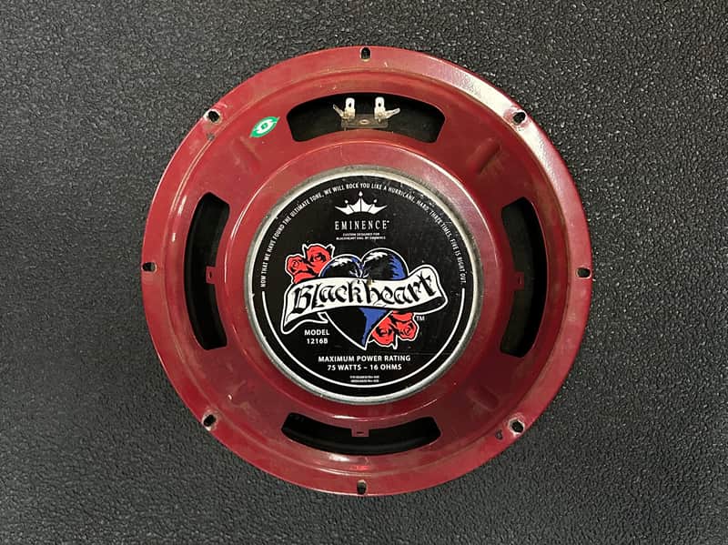 Eminence 1216B Blackheart - 16 OHM 12" Speaker, Recent