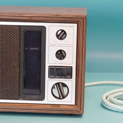 Redeemer Electric Labs Radio Guitar Amp 1970's Wood/Brown image 1