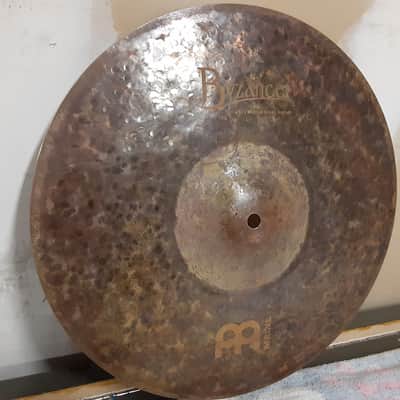 Meinl 14" Byzance Extra Dry Medium Hi-Hat (Bottom) 2007 - Present - Un-Lathed image 2