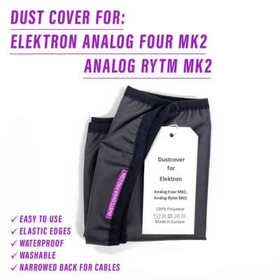 DUST COVER for Elektron Analog Four Mk2 / Analog Rytm Mk2 image 3