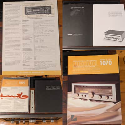 Luxman R-1070 Receiver ~ Collector Grade Single-Owner w' OEM Matching Serial Box & Manuals image 18
