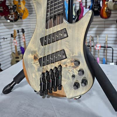 Ibanez EHB1505MS - Black Ice Flat w/ Panga w/Gig Bag & PLEK*D #545 image 3