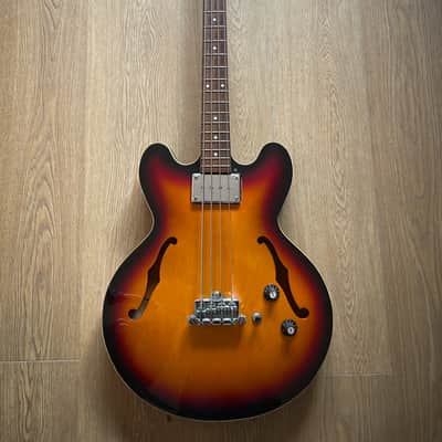 1997 Epiphone Rivoli VC Vintage Sunburst Made in Korea Peerless factory image 7