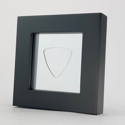 3" x 3" Double Sided Guitar Pick Display, CLEAR #346 Triangle Bass Shape image 9