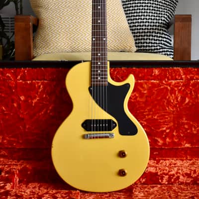 RARE 1988 Greco Japan EJR54-60 Les Paul Junior in TV Yellow Original MIJ Fujigen Japanese Vintage Lawsuit JR image 4