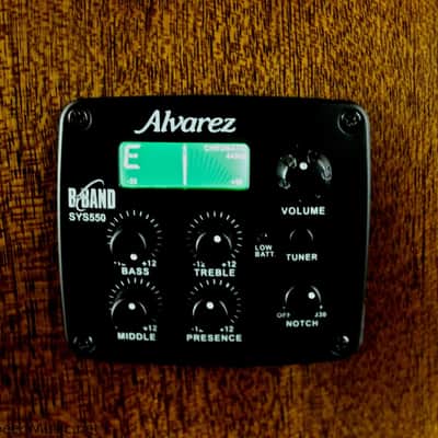 Alvarez AB60CE Acoustic-Electric Bass w/ LR Baggs Preamp & Solid Spruce Top image 9