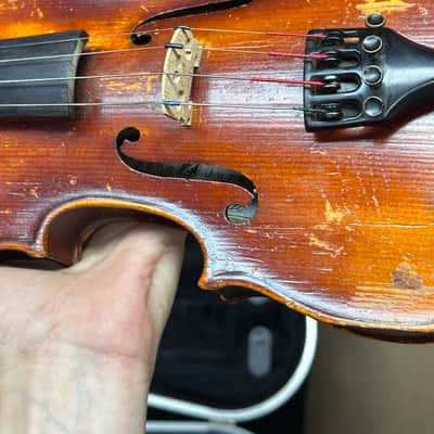 Vintage John Juzek 1/2 Violin Made In Germany - Prague image 8