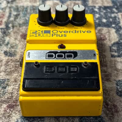 1985 DOD FX50B Overdrive Plus Vintage Made In USA Overdrive Distortion Guitar Effect Pedal! image 2