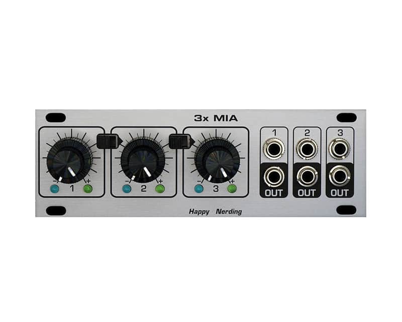 Happy Nerding 3xMIA 1U - Silver image 1