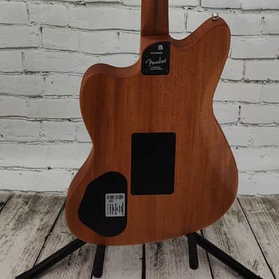 Fender American Acoustasonic Jazzmaster 2021 - Present - Arctic White w/ padded gig bag image 16