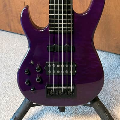 Carvin Lb 76 Mid 90s - Purple translucent quilted maple image 2