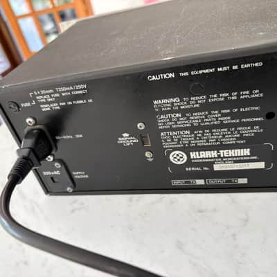 Klark Teknik DN360 2-Channel 30-Band Graphic EQ 2010s - Silver image 9