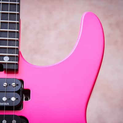 JACKSON USA Custom Shop Dinky HSH Floyd "Neon Pink + Ebony" (2026) image 8