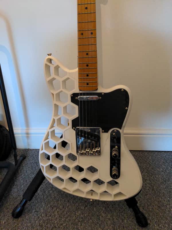 3D-Printed Guitasr (prusacaster) image 1