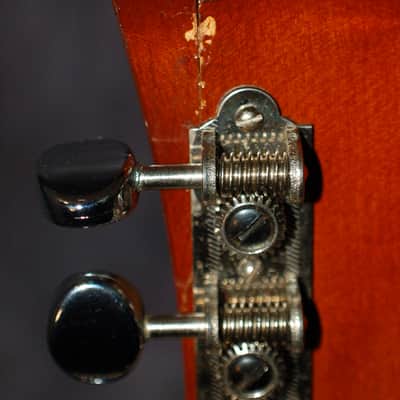 1972 Sunburst Harmony Batwing Mandolin Pro Setup Gigbag image 9