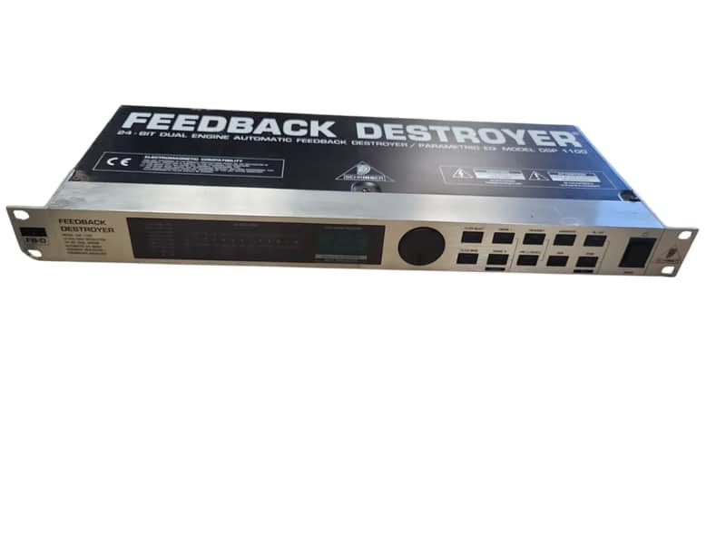Behringer DSP1100 Feedback Destroyer | Reverb