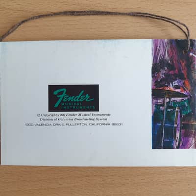 [Vintage] Fender Instruction Manual for Mustang Bass 1966 (#1) image 2