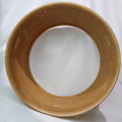 *Slingerland 14x22" WMP Bass Drum Shell Vintage 60s/Sep'64 Sound King Black/Gold image 9
