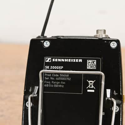 Sennheiser SK 2000XP Wireless Belt Pack Transmitter 516-558 MHz CG015A5 image 5