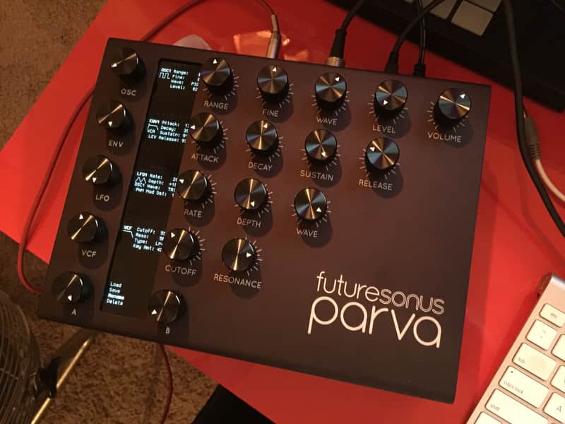 Futuresonus Parva 8-Voice Analog Synthesizer - Limited Black Matte & Black Knob Edition image 1