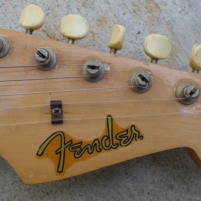 VINTAGE 1956 FENDER MUSICMASTER W/ CASE PRE-CBS MUSIC MASTER 1957 REFIN image 7