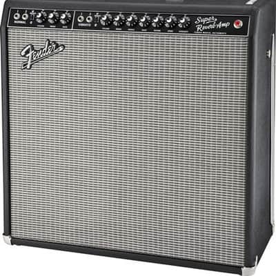 Fender 65 Super Reverb 45 Watt 4x10 Tube Guitar Combo Amplifier image 4