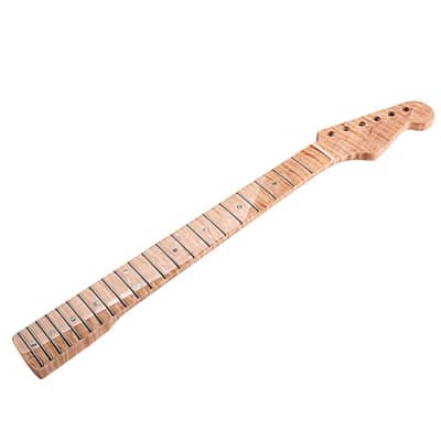 TGP 21 frets Tiger Flame Guitar Neck Replacement for ST Guitar,price include the import duty for US buyer image 5