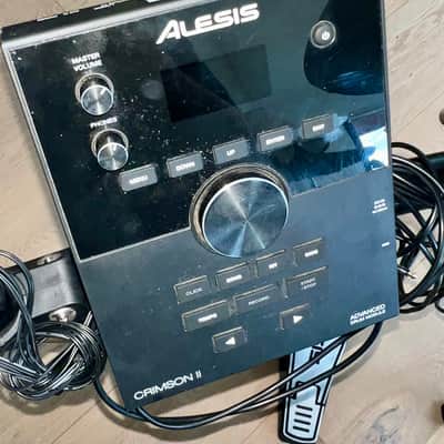 Very Clean Alesis Crimson II SE, Complete with DW Throne & Pedal ! image 2