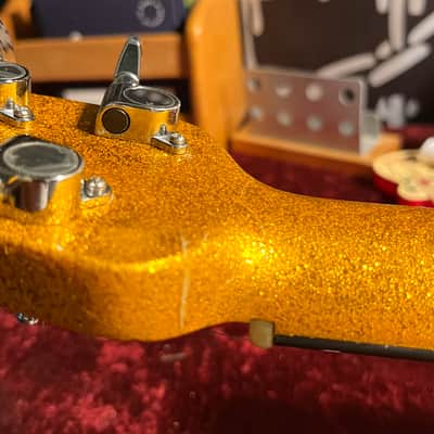Ovation Breadwinner 1970s - Gold Sparkle Customized Refinished - So Cool image 8