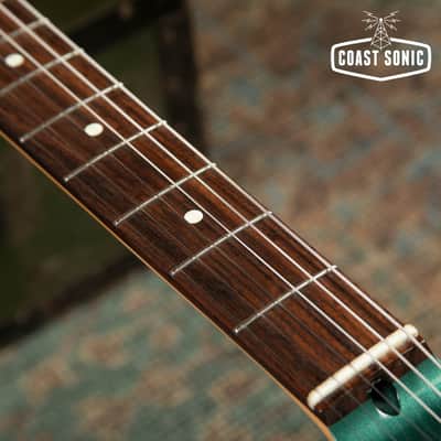 2023 Fender FSR Hybrid II Telecaster Sherwood Green w/ Matching Headstock Japan MIJ image 12