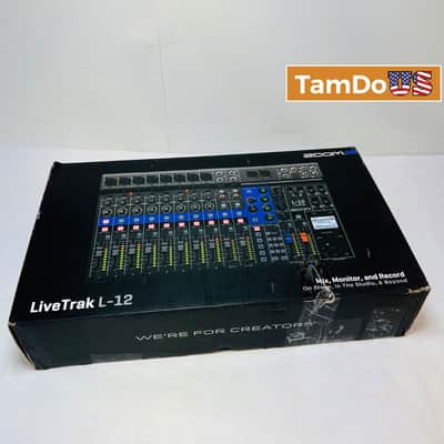Zoom LiveTrak L-12 12-Channel Digital Mixer and Recorder | Reverb