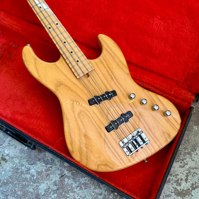 Moon Custom JJ4 Jazz Bass c 1980's - Natural original vintage MIJ