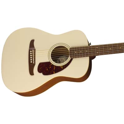 Fender Malibu Player WN Olympic White - Acoustic Guitar image 4