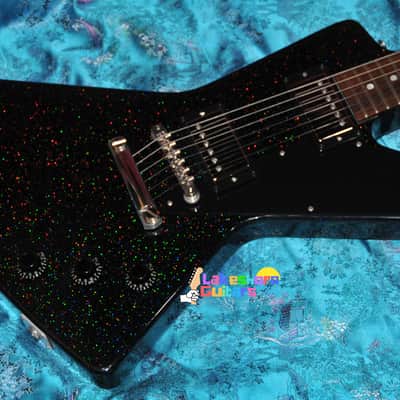 Gibson '58 Futura Custom Shop From Japan 2018 Black Prism Sparkle image 2