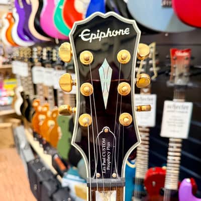 🔥GIBSON PICKUPS🔥 Epiphone Prophecy Les Paul Custom Plus GX~ Cherry Sunburst! Bild 11