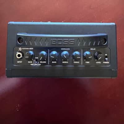 Boss KTN-MINI Katana Mini 7-Watt 1x4" Modeling Guitar Combo 2017 - Present - Black image 4