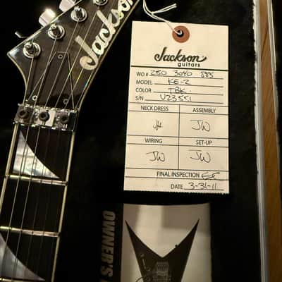 Jackson USA Select Series KE2 Kelly 2011 - Transparent Black image 6