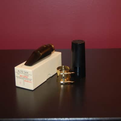Meyer 6M New York hard Rubber Alto Sax Mouthpiece image 2