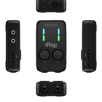 IK Multimedia iRig Pro DUO I/O 2-Channel Audio & MIDI Interface for iOS MAC PC image 1