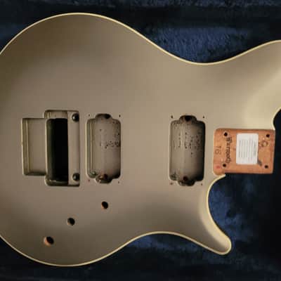 Warmoth Velocity Body, USA Custom, Silver, Binding image 4