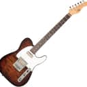 Michael Kelly Enlightened 55 Ultralight Electric Guitar, Sub-6 Pounds, Dark Tiger's Eye