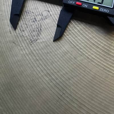 Vintage 1970s Tosco 16” Crash Cymbal (CRACKED) image 7