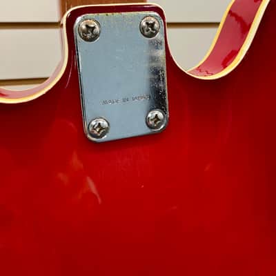 Galson 335/330 ES style 1970’s - Cherry image 14