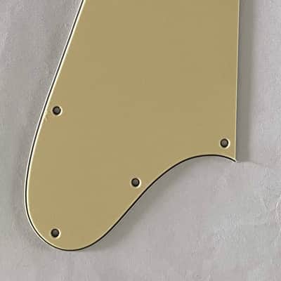 New Guitar Pickguard Fits Firebird Blank Guitar Pickguard Scratch Plate 3 Ply Vintage Yellow image 1